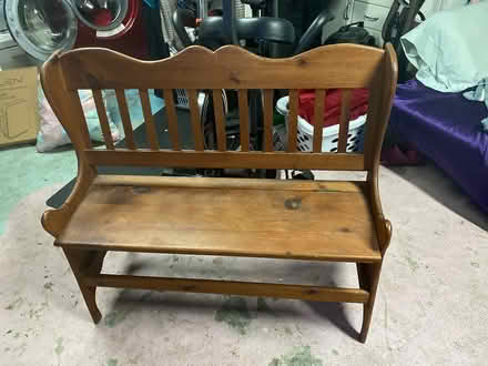 Photo of free 2 Seater Wooden Bench (Montlake (Montlake (98112)) #1
