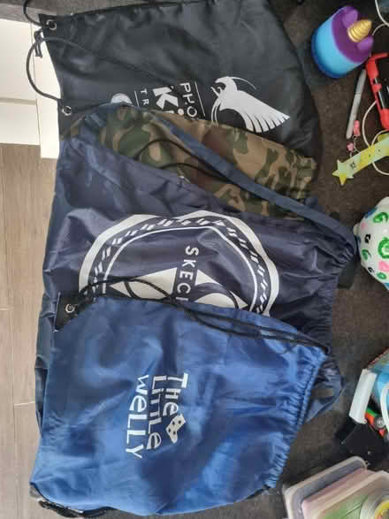 Photo of free 4 x drawstring bags (Harmans water, Bracknell, RG12) #1