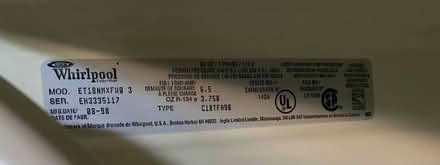 Photo of free Whirlpool refrigerator (Lawrence Expy and Hwy 280) #3