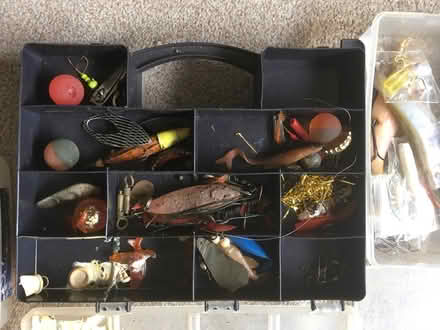 Photo of free Fishing lures etc (Canton, Cardiff, CF5) #1