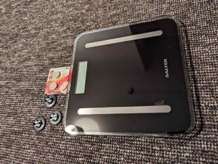 Photo of free Salter analyser scale + 3 CR2032 batteries (Loughton MK5) #1