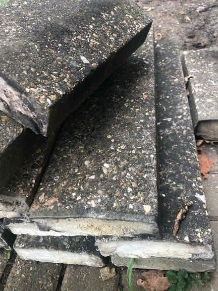 Photo of free 11 concrete coping stones (Tonbridge) #2