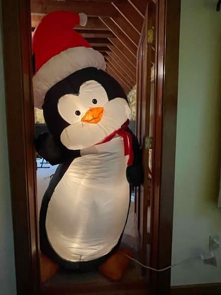 Photo of free inflatable Christmas penguin (Goshen Ct) #1