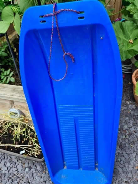 Photo of free Plastic sledge (Hatch Warren Farm RG22) #1