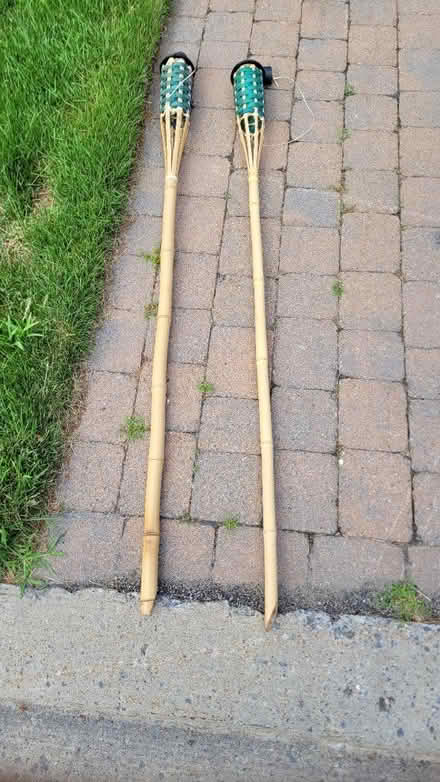 Photo of free 2 Patio torches (Kanata Lakes) #2