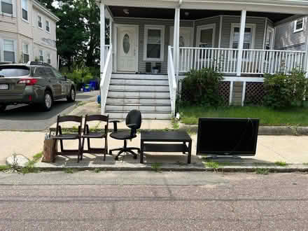 Photo of free Desk | TV | Chairs (Malden) (Malden (Malden (Edgeworth)) #1