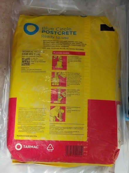 Photo of free Post crete mix (Longley S5) #1