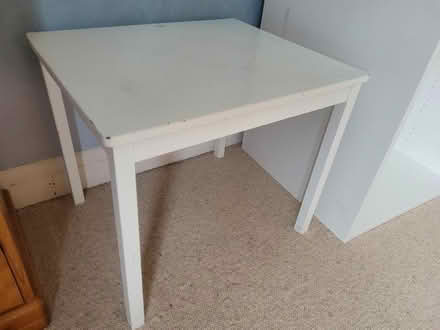 Photo of free White painted toddler table (Camden) #1