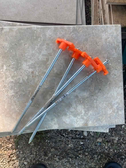 Photo of free tent stakes (Grayslake downtown) #1