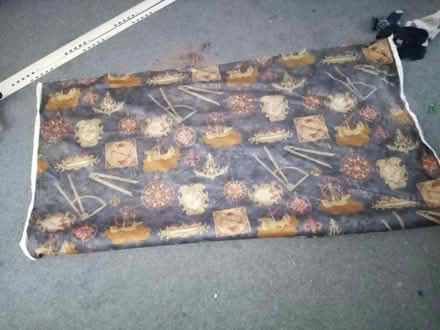 Photo of free 2 part rolls curtain/cushion fabric (Wylde Green B72) #2