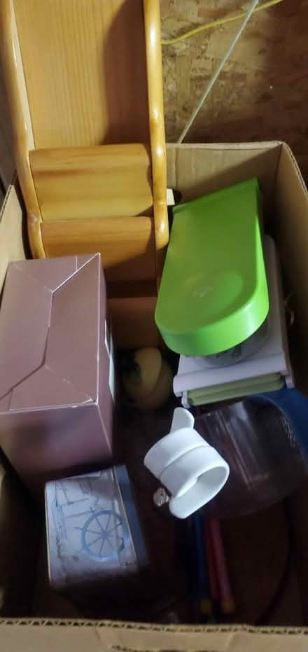 Photo of free Box of miscellaneous stuff (North Everett) #1