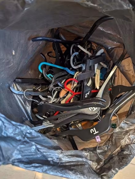 Photo of free Huge bag of coat hangers (Upton st Leonards) #1