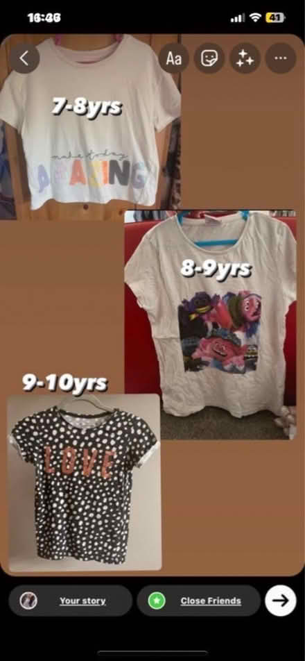 Photo of free Girls tops 7-10 (West Winch PE33) #1