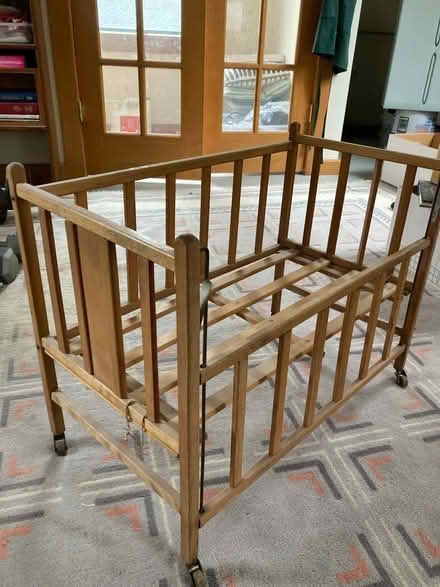 Photo of free Vintage baby doll crib (Golf & Waukegan) #1