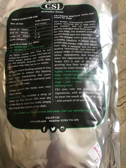Photo of free Billy No Mates natural herb mix (Blagdon BS40) #2
