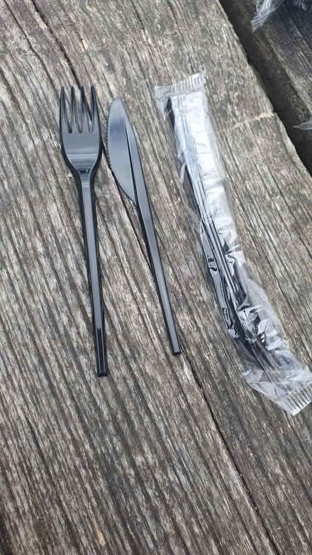 Photo of free Disposable knife fork sets (Lower Green TN2) #1