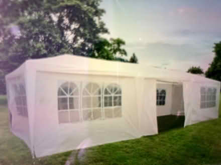 Photo of free 3m x 9 m white part gazebo (EYE IP23) #1