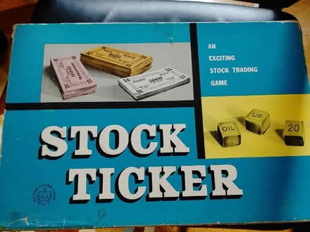 Photo of free Stock Ticker Vintage Board Game (Long Branch) #1