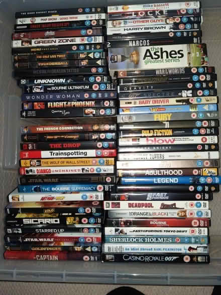 Photo of free DVD's (Worcester) #1