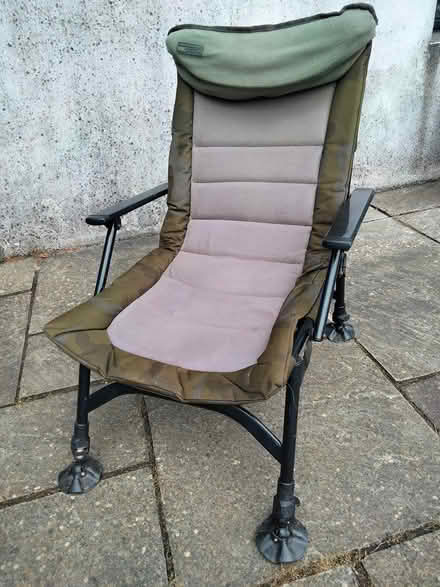 Photo of free Fishing chair (Binegar, near church.) #1