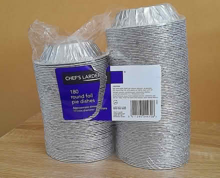 Photo of free Round Foil Pie Dishes (West Cheshunt) #1