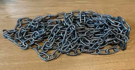 Photo of free 6m long heavy-duty metal chain (Mayfield EH9) #1
