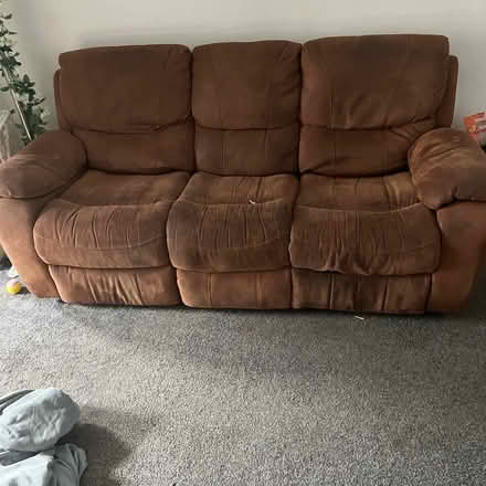 Photo of free 3 seater recliner (Briton Ferry SA11) #1