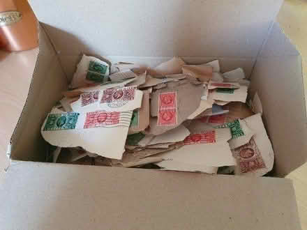 Photo of free Box of 1930s UK stamps (Lewes, BN7) #1