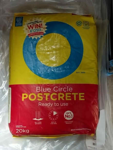 Photo of free Post crete mix (Longley S5) #2