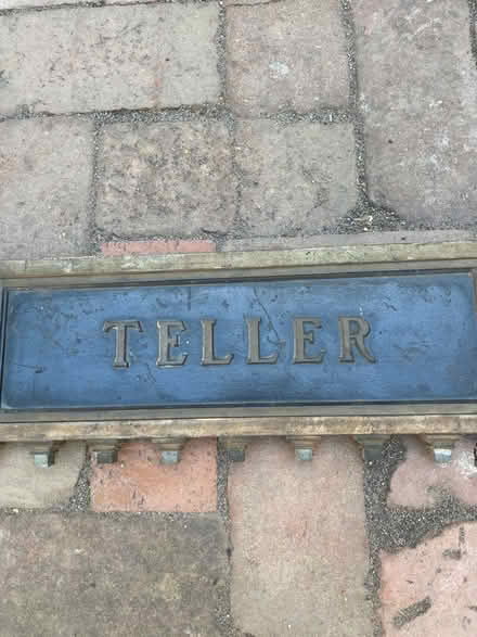 Photo of free Old bank teller sign (Beachwood Canyon) #2