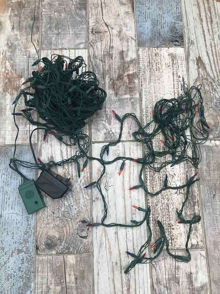 Photo of free very long string of Coloured lights (Scarborough YO12) #1
