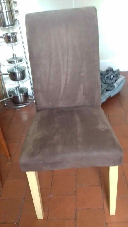 Photo of free Imitation suede dining room chairs (Knighton LD7) #1
