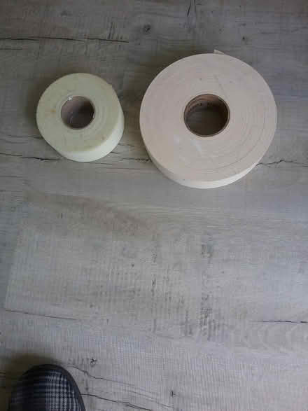 Photo of free 2 rolls of dry lining tape (Martin's Heron RG12) #1