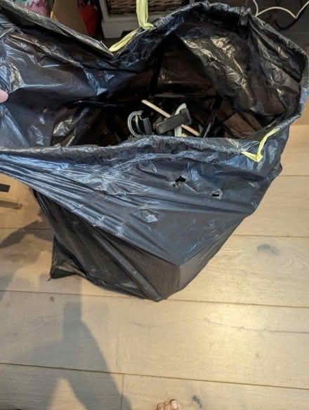 Photo of free Huge bag of coat hangers (Upton st Leonards) #2