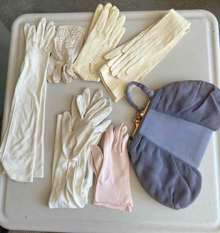 Photo of free Vintage gloves and purse (Libertyville, IL) #1
