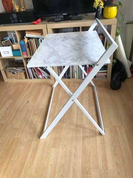 Photo of free Fold down marble effect desk (NW2) #1