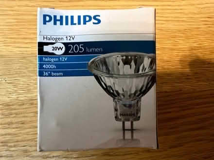Photo of free 4 Philips Halogen 12V lightbulbs (Mayfield EH9) #2