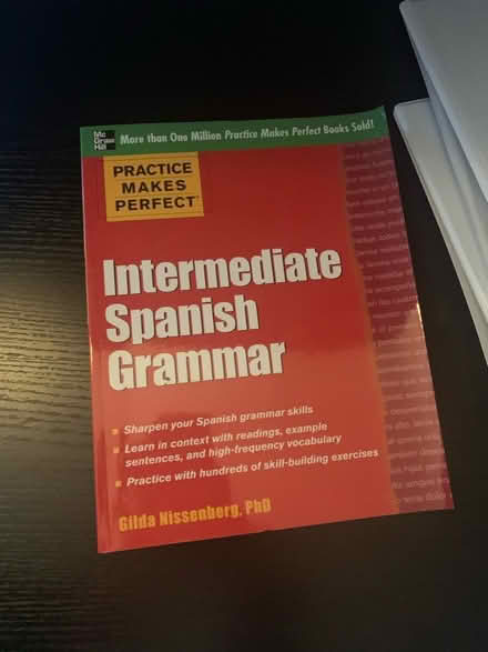 Photo of free Spanish grammar books (Old Town Herndon) #1