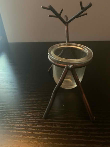 Photo of free Reindeer candle holder (Old Town Herndon) #1