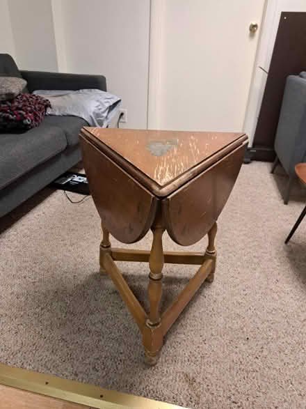 Photo of free Triangular Table (Millbrook) #2