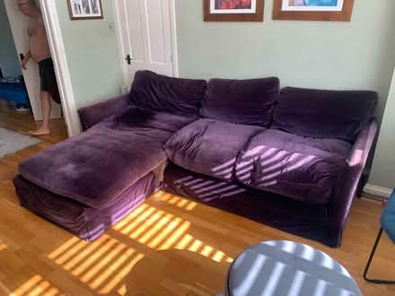 Photo of free 4 seater sofa with chaise (RH) (Knebworth, SG3) #2