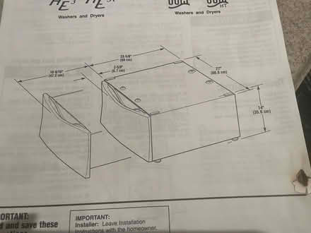Photo of free Pedestals or storage (Alta Vista) #4