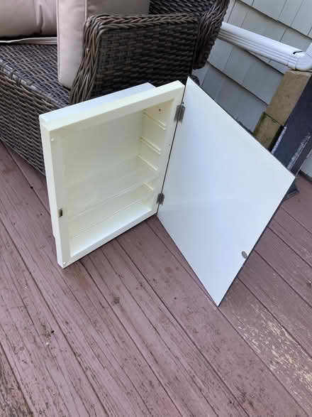 Photo of free recessed mirrored medicine cabinet (Shirley Center) #2