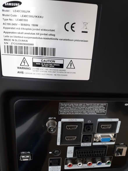 Photo of free 40 inch tv working (Chelmsford CM1) #3