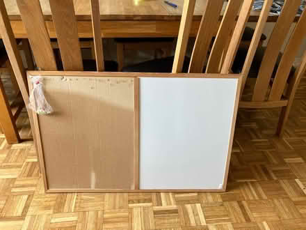 Photo of free White board/cork board (Cambridge UK) #1