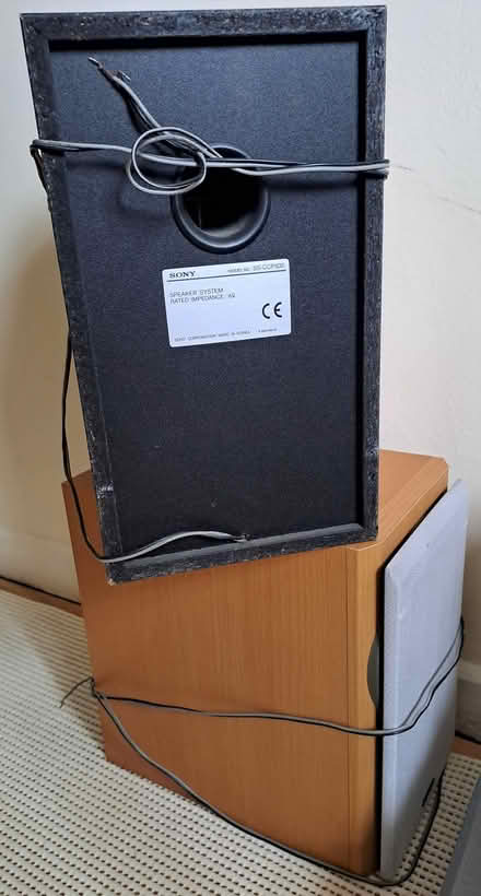 Photo of free Sony speakers x 2 (Horsham RH13 near Depot Road) #1