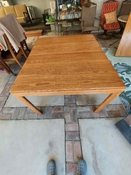 Photo of free Oak Table (near Raley's) #2