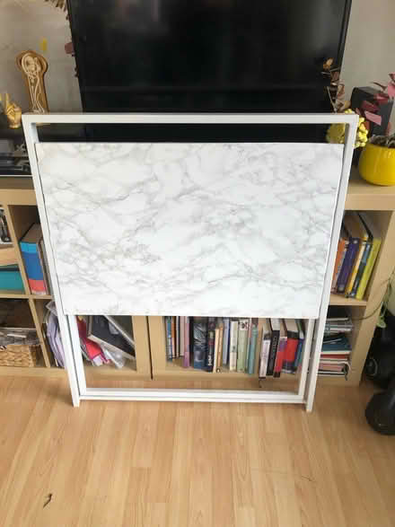 Photo of free Fold down marble effect desk (NW2) #2