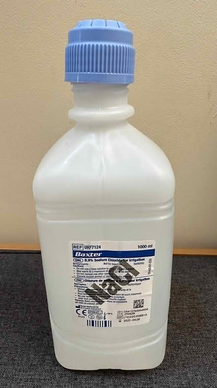 Photo of free Sodium chloride for irrigation x 5 (Stamford Lincs) #2