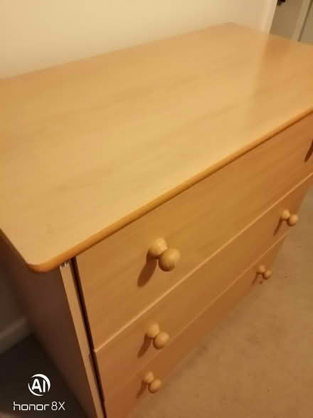 Photo of free Pine chest of drawers (Godalming GU7) #4